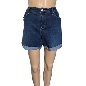 Levi's vintage style denim shorts relaxed high rise vibe